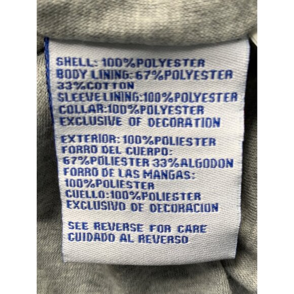 Denver Broncos NFL Pullover Jacket Golf XL RD10711 Lined EUC Sewn Logo Pockets - Picture 4 of 11